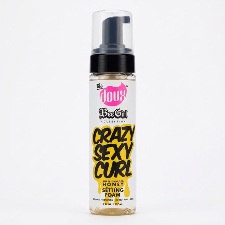 The Doux Bee Girl Crazy Sexy Curl Setting Foam